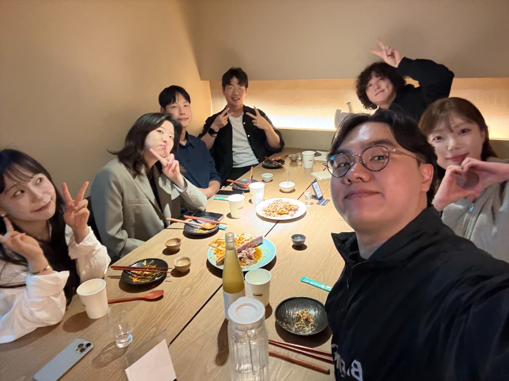1기 멤버 네트워킹 — 클래스 후 함께한 식사
